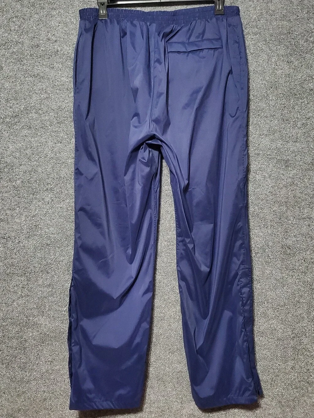 Vintage Sunice Golf Windbreaker Pants Elastic Waist Outdoor Sports Mens XL Navy